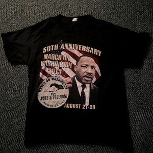 Martin Luther King anniversary T shirt